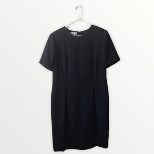 Worthington Navy Blue Sheath Style Dress